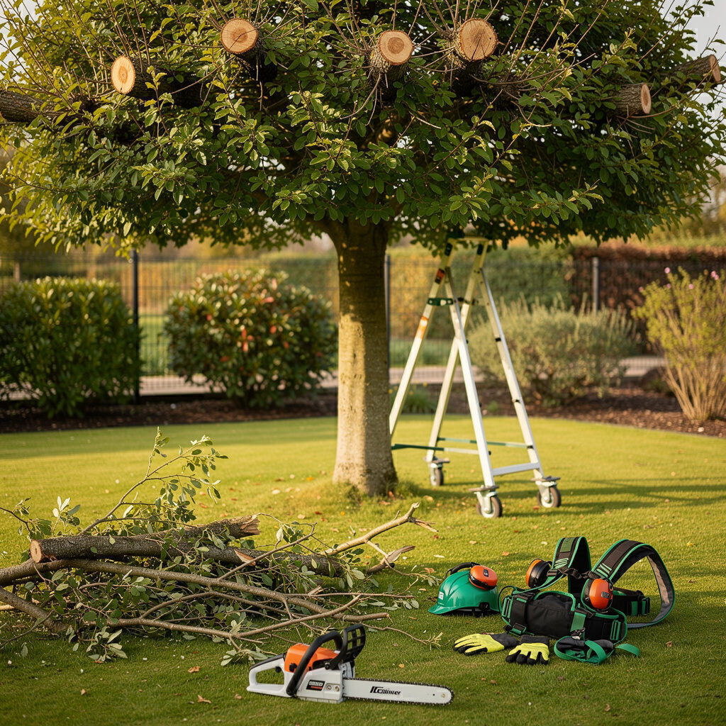 Baumpflege Kronenschnitt gesunder Baum Galabau De Wit