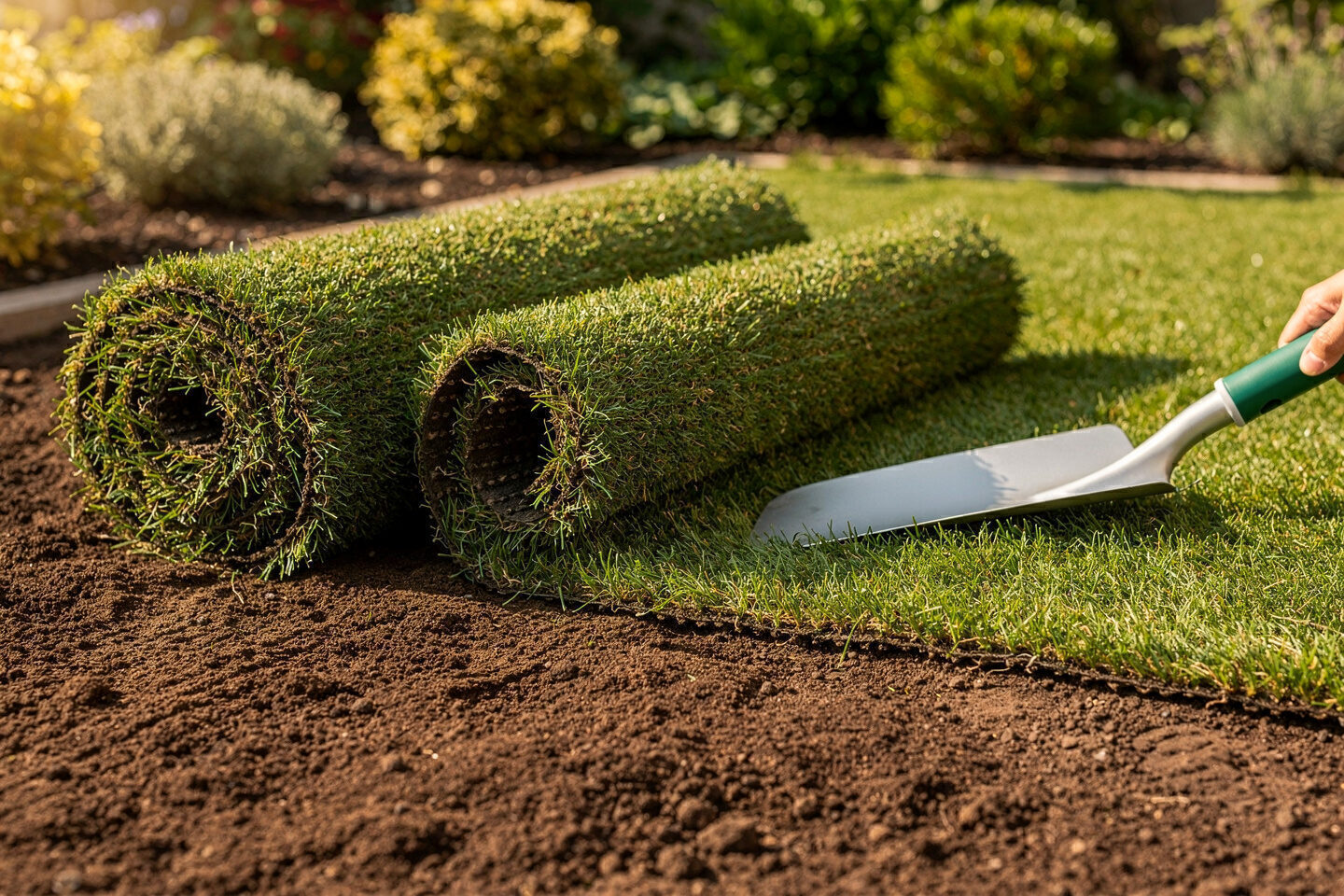 Startseite – Gartenbau & Gartengestaltung, Gartenpflege, Rollrasen Verlegen – Galabau De Wit