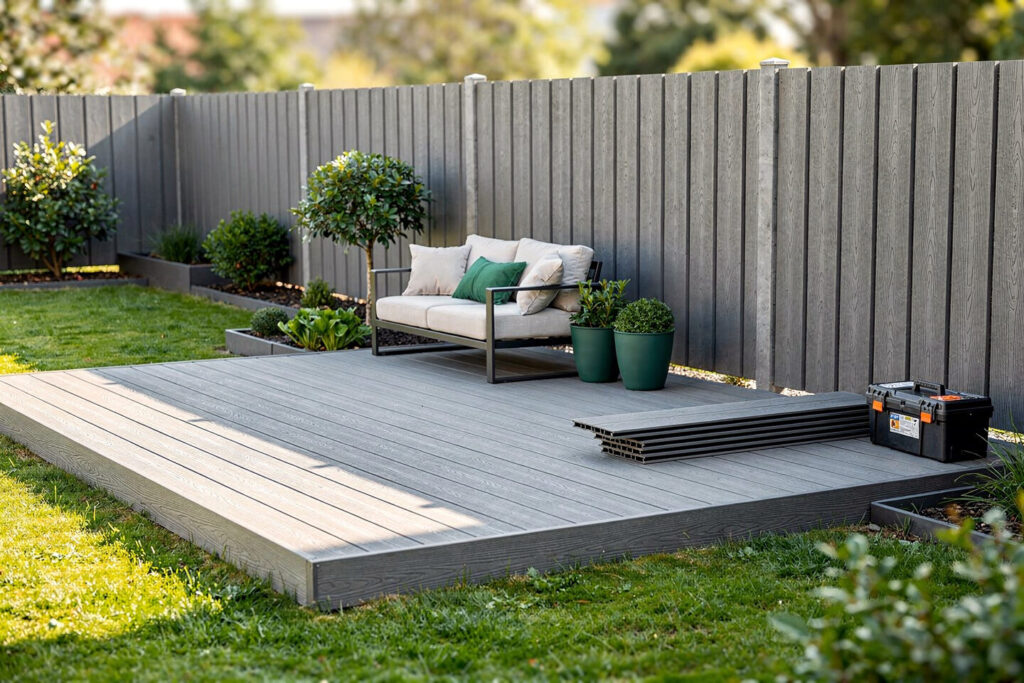 Kosten für WPC-Terrasse oder WPC-Zaun – Galabau De Wit
